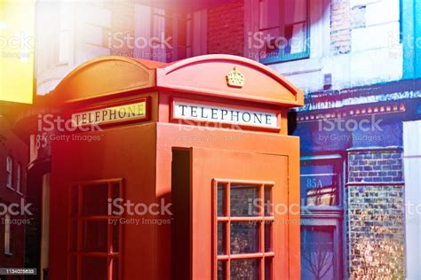 Red Phone Booth Stock Photo Download Image Now Architecture