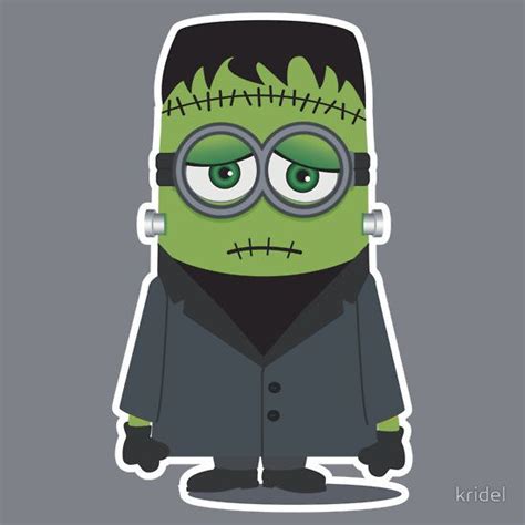 Frankensteins Minion Essential T Shirt By Kridel Minion Halloween