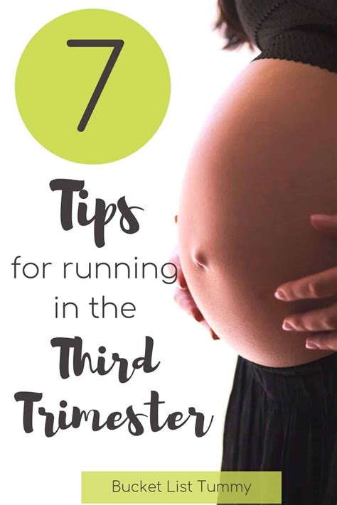 Running In The Third Trimester My Top Tips Bucket List Tummy