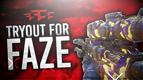 Trying Out For Faze Clan Youtube
