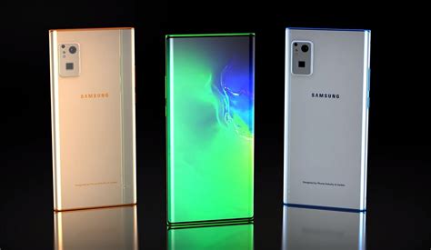 Sieben farben stehen für die samsung galaxy s20 generation zur auswahl. Samsung Galaxy S20 Concept Has a Liquid Lens Camera, Looks ...
