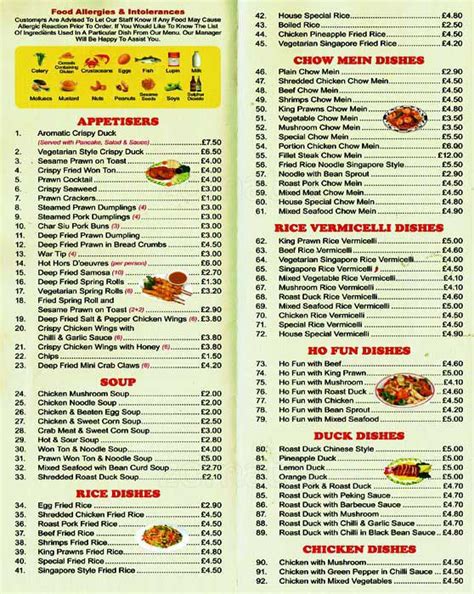 Choose your ride from our delicious chinese menu now! Chinese Overseas Menu, Menu for Chinese Overseas ...