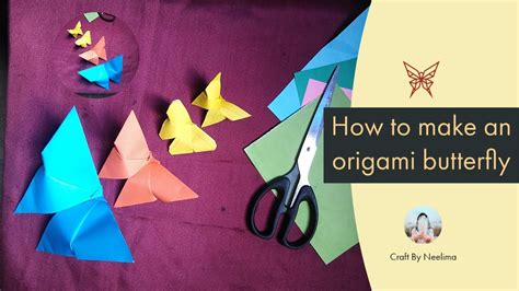 If you only have regular rectangular paper, follow instructions on how to make origami paper. How to make an origami butterfly |cute butterfly|DIY ...