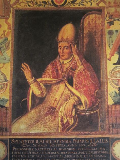 Gerbert Daurillac As Pope Sylvester Ii