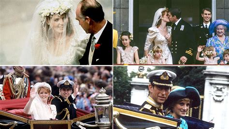 Sarah Ferguson And Prince Andrew Royal Wedding Photos A Look Back At