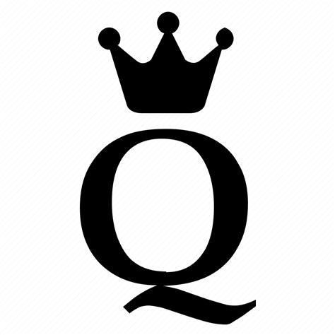 Alphabet Crown English Letter Q Royal Icon Download On Iconfinder