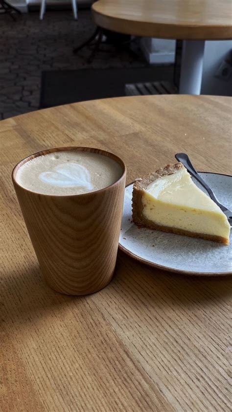 Coffee Cheesecake Cafe Coffeetime Cup Of Coffee Aesthetics Soft Coffee