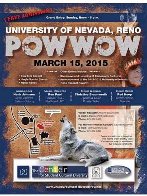 University of Nevada, Reno Pow Wow - Pow Wow Calendar
