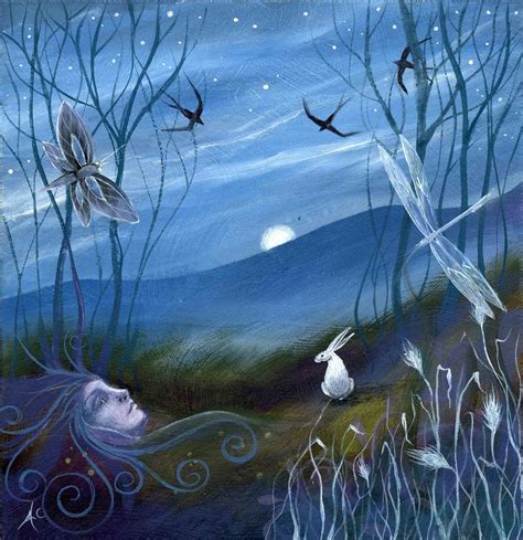 earth angels art art and illustrations by amanda clark helloo spring equinox