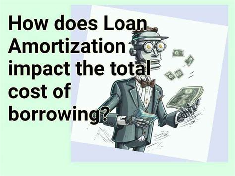 How Does Loan Amortization Impact The Total Cost Of Borrowing