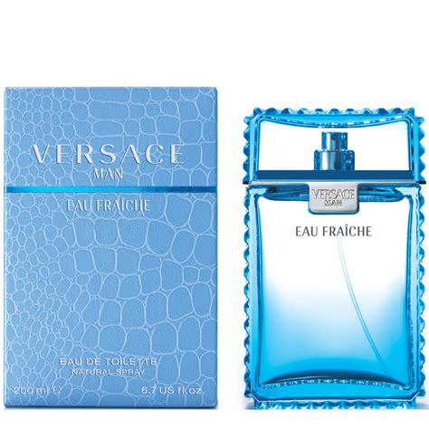 Versace Man Eau Fraiche 200 Ml Edt Spray Men Perfume Dazzle