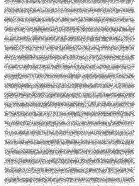 The Entire Bee Movie Script Poster For Sale By Yasikm Redbubble