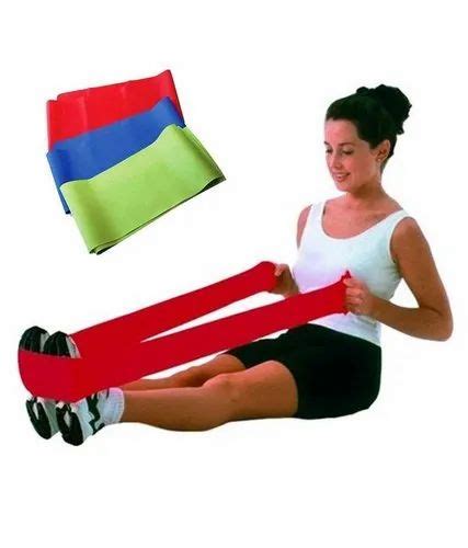 Visiono Red Theraband Exercise Bands For Household At Rs 150piece In