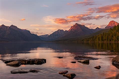 Wife Took This During Sunset Glacier National Park Montana Oc