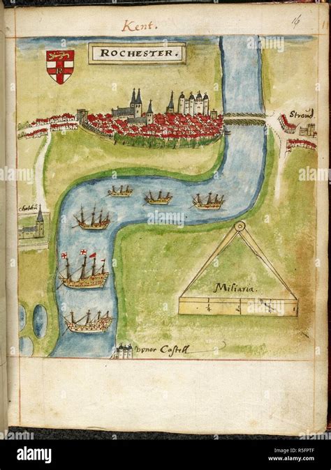 A Map Of Rochester The Particular Description Of England Source
