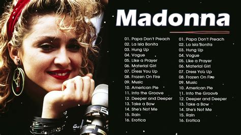 The Best Of Madonna Songs 2022 💕 Madonna Greatest Hits Full Album 💕 La