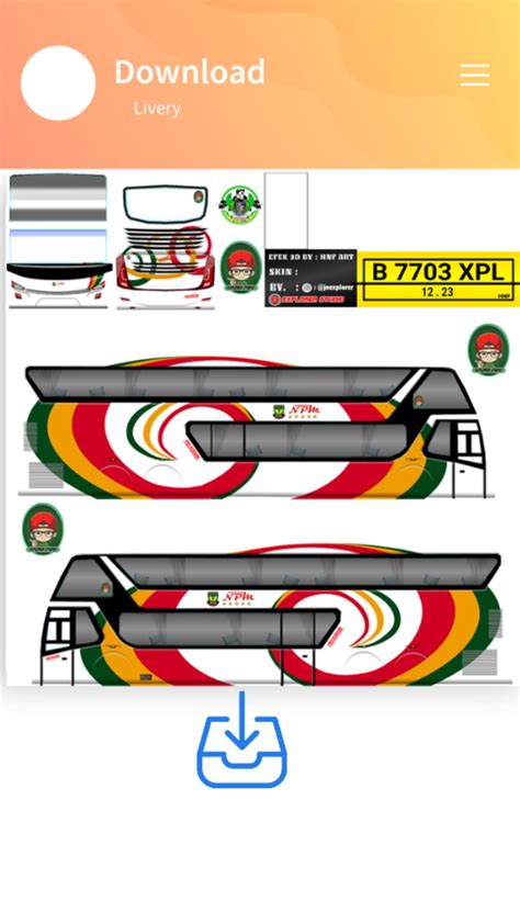 Android 4.1+ · package name: Template Bus Simulator Npm : Download Kumpulan Livery Bus ...