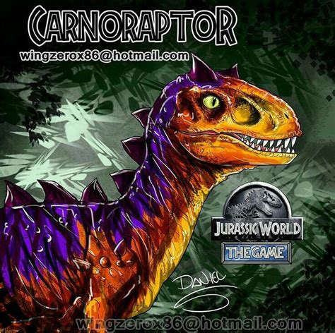 Carnoraptor Jurassic World Jurassic World Hybrid Jurassic Park World