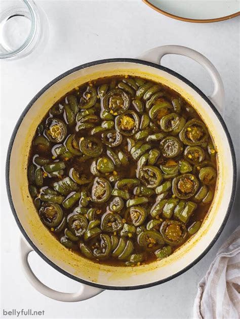 Candied Jalapeños Recipe Cowboy Candy Belly Full
