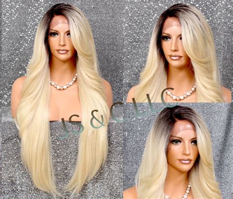 40 Extra Long Human Hair Blendfull Lace Front Wig Etsy