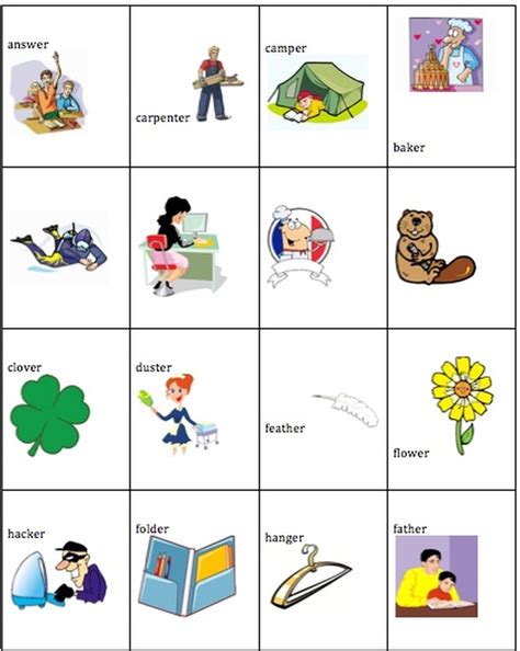 Er Words Help With Speech And Language