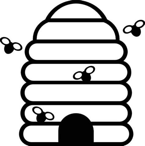Print free coloring pages for children and create your own coloring book for children of all ages. Bees Guarding Beehive Coloring Page - NetArt | Coloring ...