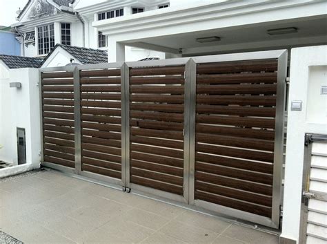 Our cedar wood fences are built with only western red cedar, and. tiger wood fence - Google Search | Tiger wood, Gate design ...