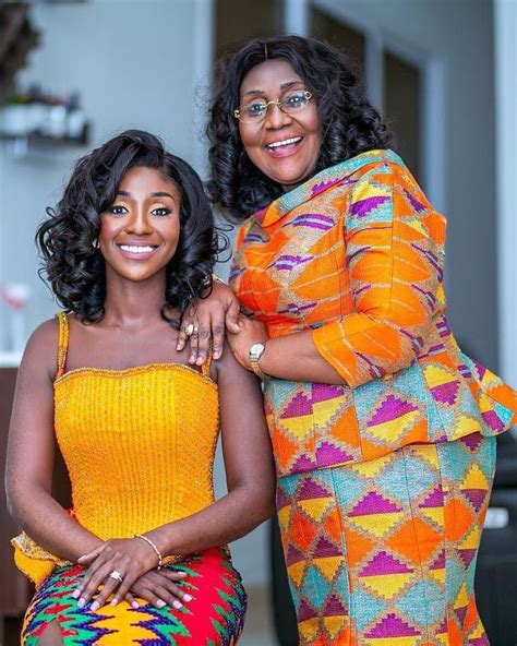 Kente Consultant Ghana On Instagram Mummy And Mini Diaries🧡🧡🧡