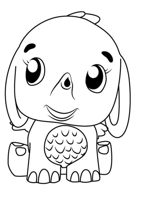 Take care of them and they will break their shell and get out! Hatchimals Coloring Pages | Coloring pages for kids ...