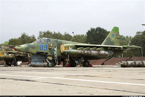 Sukhoi Su 25 Ukraine Air Force Aviation Photo 2730083