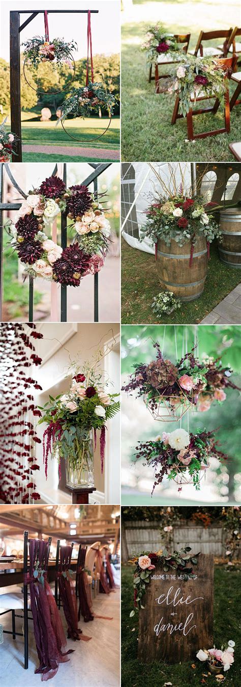50+ Refined Burgundy and Marsala Wedding Color Ideas for Fall Brides