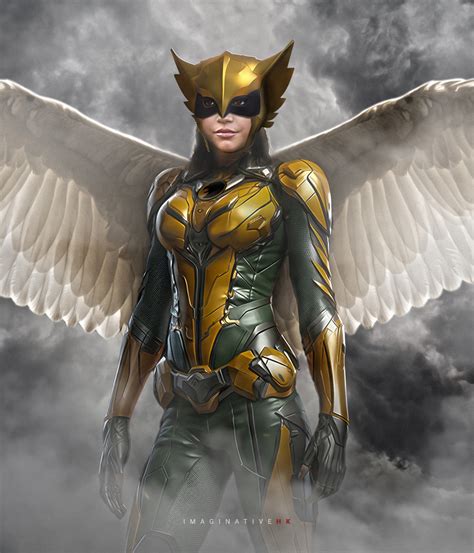 ArtStation - Isabela Merced as HawkGirl