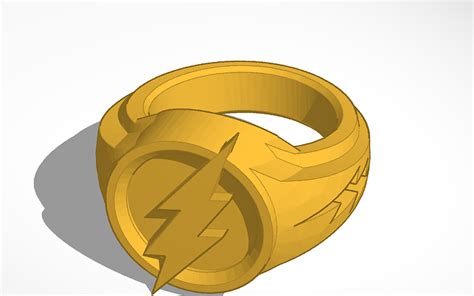 3d Design Flash Ring Tinkercad