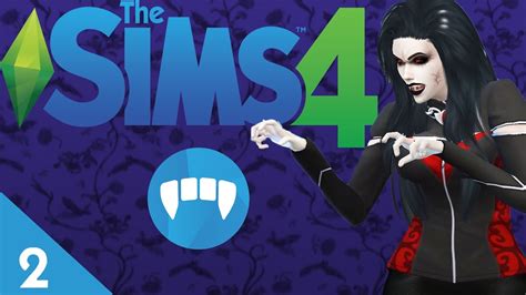 The Sims 4 Vampires Ep 2 Becoming A Vampire Youtube