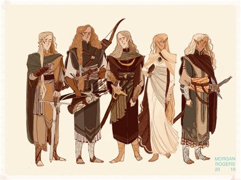 Silmarillion Finrod Angrod Aegnor Galadriel Orodreth Tolkien