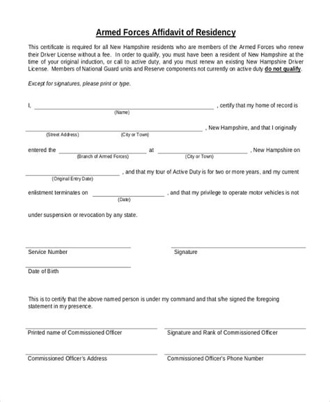 Free 12+ sample general affidavit forms in pdf word excel. Residency Certificate Pdf | TUTORE.ORG - Master of Documents