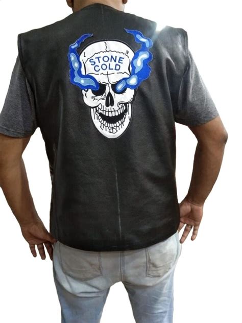Primojacket Mens Skull Logo Wrestler Vest Skull Logo Black Tactical