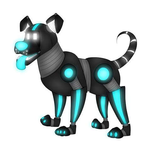 Glowy Robot Dog Adopt 1 Auction Closed By Salvagio2001 On Deviantart