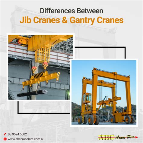 Whats The Difference Between Jib Cranes And Gantry Cranes