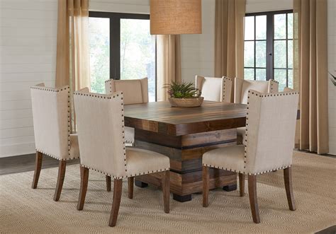 Westover Hills Brown 5 Pc Square Dining Room Square Dining Room Table