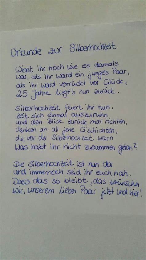 Rede zur goldenen hochzeit von der tochter an die eltern. Spruch Silberhochzeit | Silberhochzeit spruch, Silberne ...