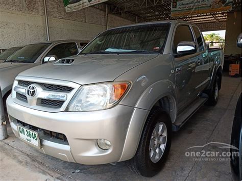 Toyota Hilux Vigo 2008 E 25 In ภาคอีสาน Manual Pickup สีเทา For