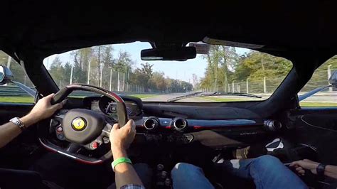 300km H Ferrari LaFerrari OnBoard Monza Fast Laps In Traffic YouTube