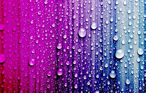 Rainbow Water Drops 2 Background Hd Wallpaper Cool Backgrounds