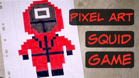 Squid Game En Pixel Art Youtube
