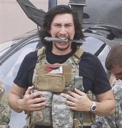 Adam Driver Us Marine Adam Driver Opens Up About His Transition From The Marine