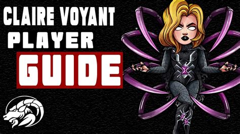 How To Use Claire Voyant Black Widow First Look Player Guide Mcoc