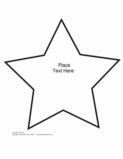 Star Shape Coloring Pages Elegant Free Printable Star Shape Templates
