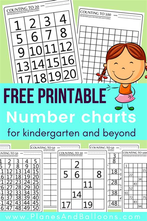 Graphics are easier to grasp than text and numbers. 100 Chart Printable Worksheets for Counting & Skip Counting Practice | Kindergarten math ...