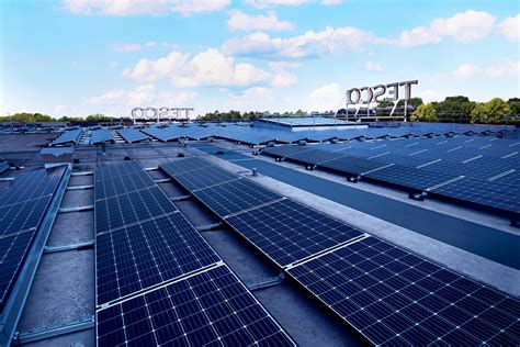 Tesco Announces Plans To Install Solar Panels On 100 Stores